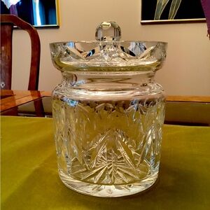Waterford Crystal Biscuit Barrel